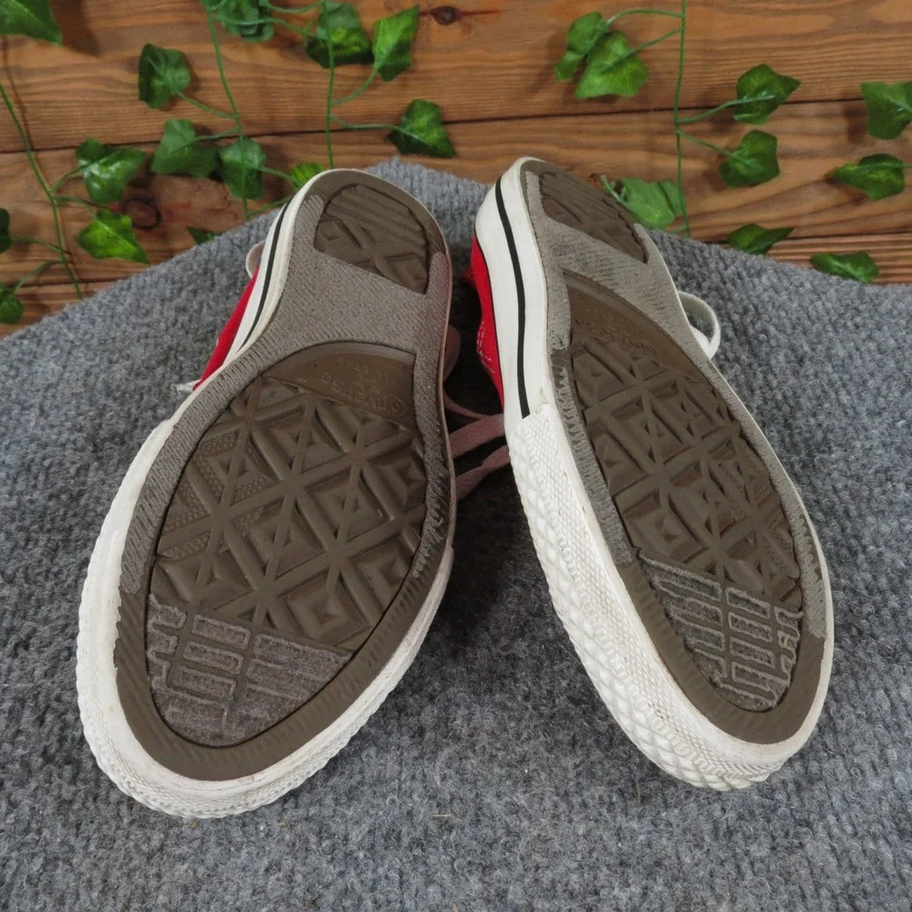 Converse Chuck Taylor All Star Boys 2 Red Canvas‎ Low Top Sneaker Classic Casual